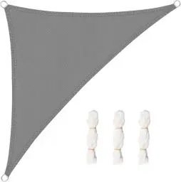 Produktbild: WOLTU Sonnensegel Premium HDPE Wetterbeständig Atmungsaktiv 95% UV Schutz Segeltuch 180 g/m² Sonnenschutz Schattenspender für Balkon Terrasse Garten, mit Befestigungsseilen