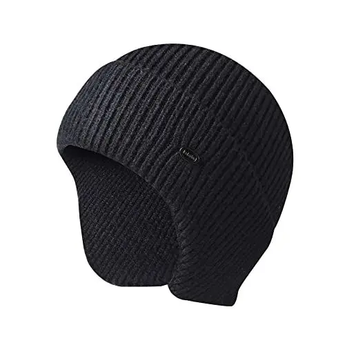 Produktbild: Women Men Knit Beanies Hats Warm Skull Beanie Cap Slouchy Winter Hats Hats for Lined Soft Warm Knit Hat Ski Stocking Cuffed Cap A-42