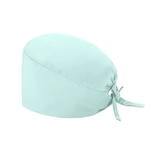 Produktbild: Women Men Work Hats with Sweatband Solid Work Cap Hat for Fashion Scrub Caps A-177