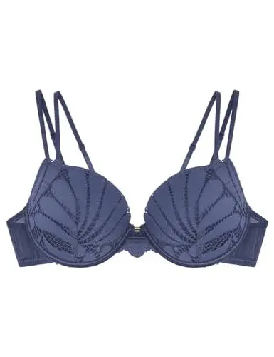 Produktbild: Women'secret Damen Beautiful Klassischer Bügelfüllung, BH, Blau (Azul Medio), 85B