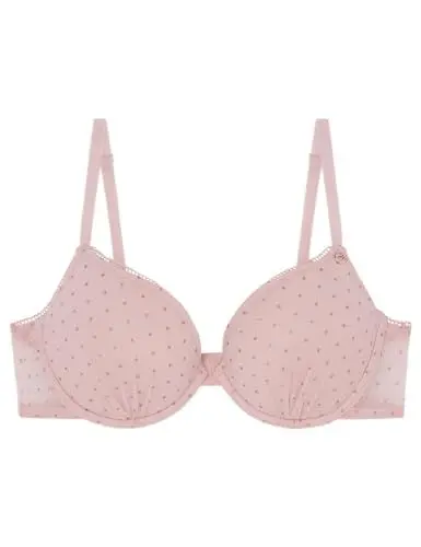 Produktbild: Women'secret Damen Gepolsterter BH, Rosa, 85B