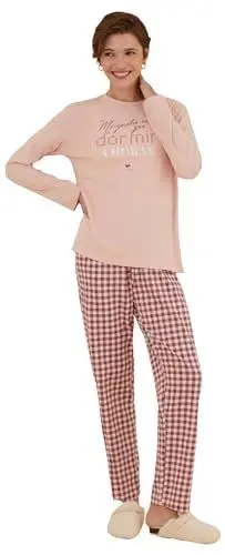 Produktbild: Women'secret Damen Pijama Pyjamaset, Rosa, 36