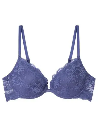 Produktbild: Women'secret Damen Push Up Spring Helankas BH, blau, 70A