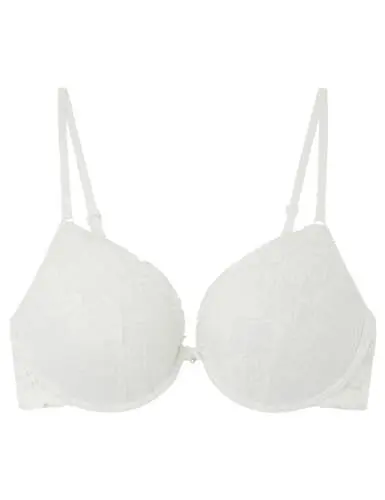 Produktbild: Women'secret Damen Schöner klassischer Spitze gefüllt BH, gelb/weiß, 75D