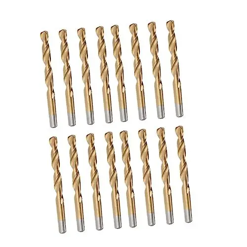 Produktbild: WOONEKY 105St Bohrer mit geradem Schaft vielzweckleiter bastelzeug drilling machine Bohrer Set bohnermaschine Handbohrer Werkzeug Hartmetallbohrer Jobber-Bohrer gerader Bohrer bohrständer