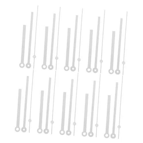 Produktbild: WOONEKY 10 Sätze Wanduhr Uhrzeiger Set Uhrreparatur Uhrzeiger Lang DIY Uhrteile DIY Uhr Ersatzzeiger Uhrzeiger Uhrzeiger Reparatursatz Uhrzeiger Ersatzuhrzeiger