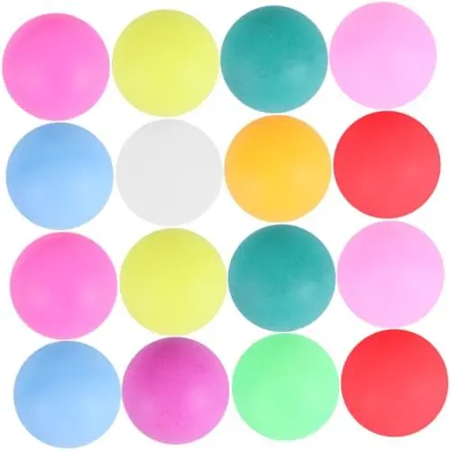 Produktbild: WOONEKY 150 Stücke Bunte Tischtennis Pong Spielzeug Spiel Party Dekorationen