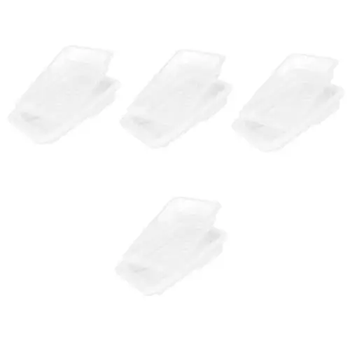 Produktbild: WOONEKY 16 STK Zubehör für Wandmalerei Painting zubehör Palette Farbwanne Liner für Maltabletts Pfanneneinsatz streichen Lackierwalzenablage Hausanstrichzubehör Plastik Transparent