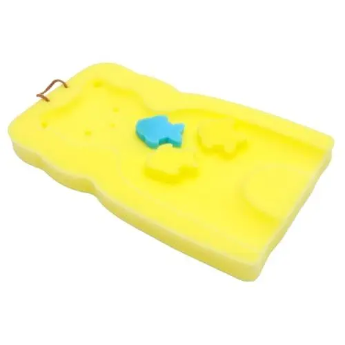 Produktbild: WOONEKY 1Stk Badematte babybadekissen badewannenmatte Bath bed Badeschwamm Duschschaum für Kleinkinder Babybadewanne Babywanne Badewannenkissen für Neugeborene bequemes Duschkissen