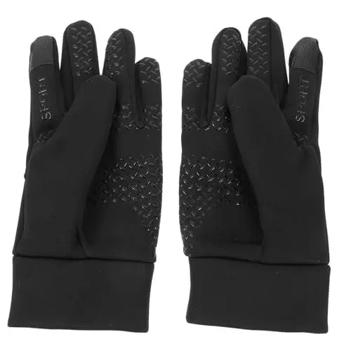 Produktbild: WOONEKY Thermohandschuhe Herren Touchscreen Atmungsaktive Und Nicht Dehnbare Handschuhe Zum Laufen Und Sport