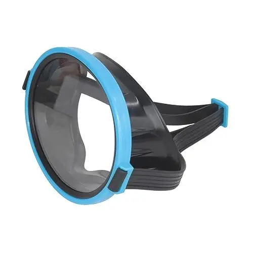 Produktbild: WOONEKY 1 Stück Tauchmaske Für Männer Schwimmbrille Aus Glas – Taucherbrille Mit Ergonomischem Pe-kunststoffrahmen Für Erwachsene Und Jugendliche