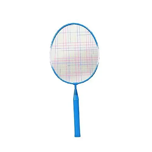 Produktbild: WOONEKY Badmintonschlägern Für Junge Mädchen Leichtes Outdoor-spielzeugset Mit Federbällen Blau Fördert Reaktion Und Koordination Für Spiele Im Freien