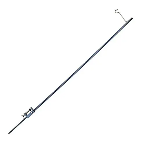 Produktbild: WOONEKY Camping-lichtmast Aus Aluminiumlegierung Zusammenklappbarer Lichtständer Für Den Außenbereich Einfache Montage Tragbares Hängelichtgestell Für Camping