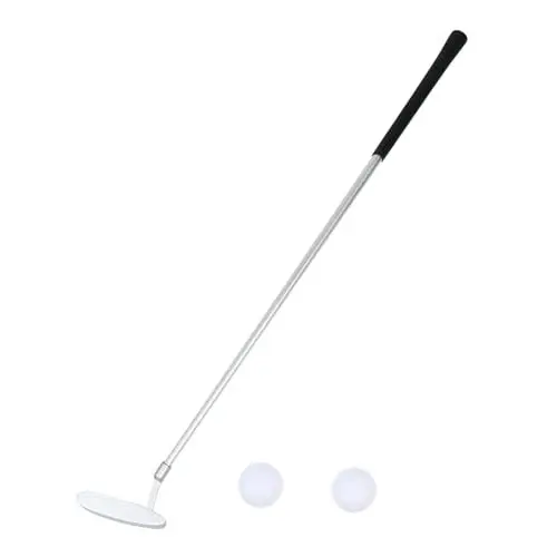 Produktbild: WOONEKY 1satz Faltbarer Golfs Putter Aus Praktisches Abnehmbares Golfset Für Indoor Und Outdoor-Training Für Golfer Und Driving Ranges