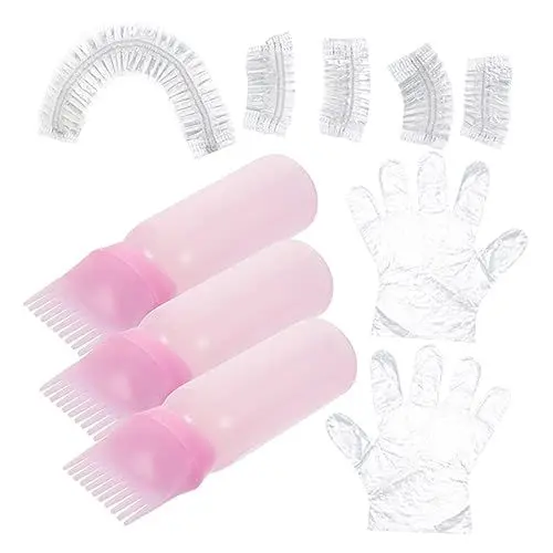 Produktbild: WOONEKY Haarfärbeset Wurzelkamm Handschuh-set Salon-haarfärbemittel Für Den Heimgebrauch