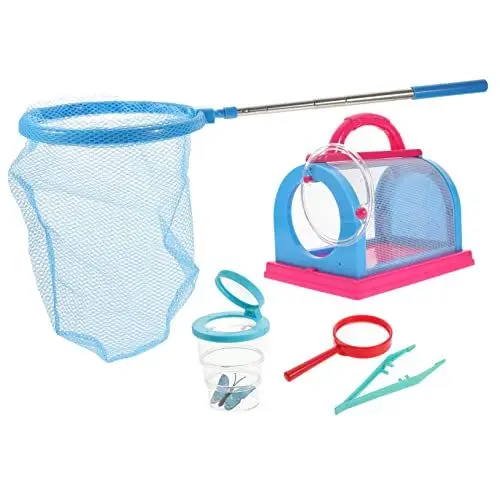 Produktbild: WOONEKY 1 Set Insektenbeobachtungsset Lustige Pools Outdoor Lebewesenfänger Kinder Lupenfänger Kleinkind Werkzeuge Für Kinder Käfig Für Kinder Von 8–12