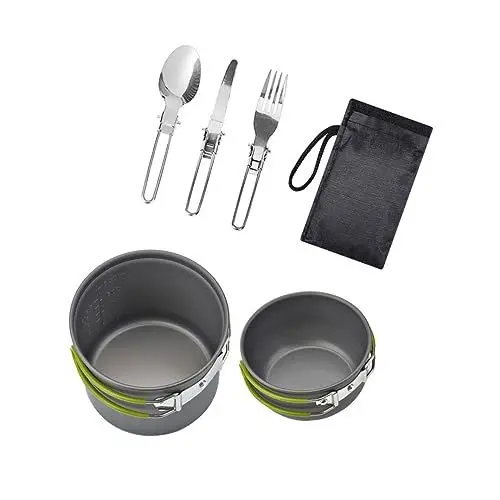 Produktbild: WOONEKY 1 Set Outdoor Kocher Mini Außenkocher Campingkocher Tragbarer Kocher