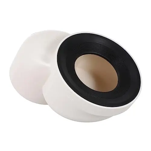 Produktbild: WOONEKY Toilettensitz-abfluss Bodenreihe Toilette Pvc-abtropffläche Einfache Installation