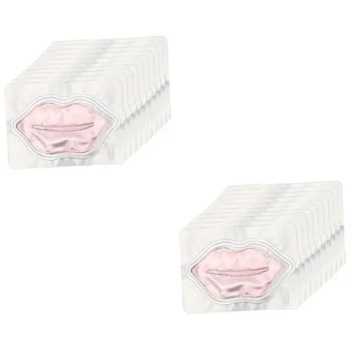 Produktbild: WOONEKY 20stücke Feuchtigkeitsspendende Lippenmasken Anti-aging Lip Pads Zur Pflege Und Aufpolsterung Der Lippen Für Geschmeidige Und Strahlende Lippenpflege