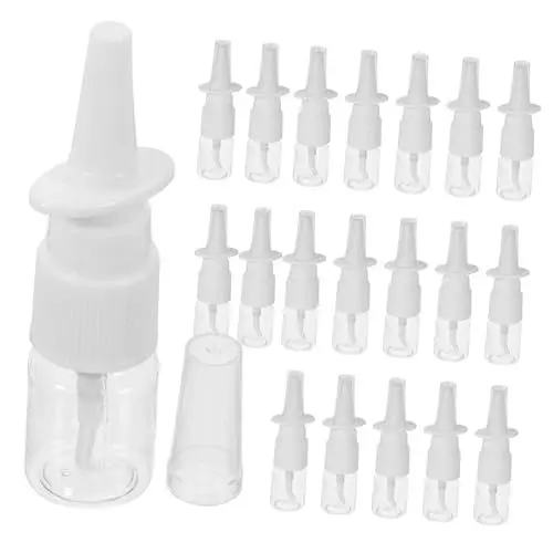 Produktbild: WOONEKY 20stücke Verdickte Sprühflasche Transparente Pet-kunststoffflasche Direktsprühflasche Für Reisen Im Freien Auslaufsicher Und Tragbar