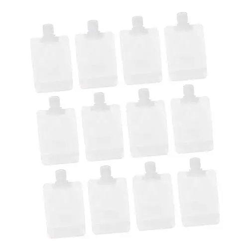Produktbild: WOONEKY 2sets Auslaufsichere Reise Shampoo Container Set Lotion Lagerung Beutel 12 Stücke * 2