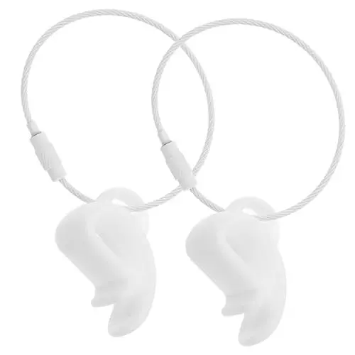 Produktbild: WOONEKY 2 Stücke Kompakte Kunststoff Flying Disc Clip Tragbare Für Outdoor Sport Clamp