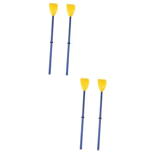 Produktbild: WOONEKY 2 Paar Kunststoff Paddel Wasserbretter Kajak Paddel Zubehör Paddleboard Sitz Kajak Ruder Verstellbare Paddellänge Rafting Paddelboote Schlauchboot Ruder Segelboot Pp