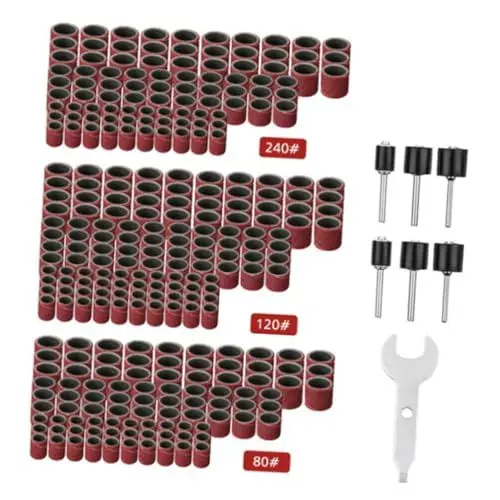 Produktbild: WOONEKY Elektrische Papiere Set 307pcs Polieren Rad Für Metall Eisen Aluminium