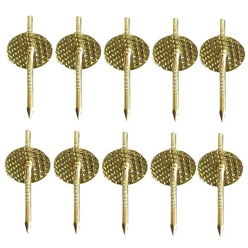 Produktbild: WOONEKY 60 Stücke Amerikanischen Schrägen Nagel Gipskarton Aufhänger Nägel Foto Rahmen Hängen Werkzeug Leichte Metall Material Hause