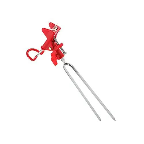 Produktbild: WOONEKY Angelhalterung praktischer Rutenhalter stabiler Stangenhalter Kanuzubehör angelzubehör türkranz outdoor drehbarer Angelrutenhalter Angelangebot vertikal Universal- rotieren Stahl