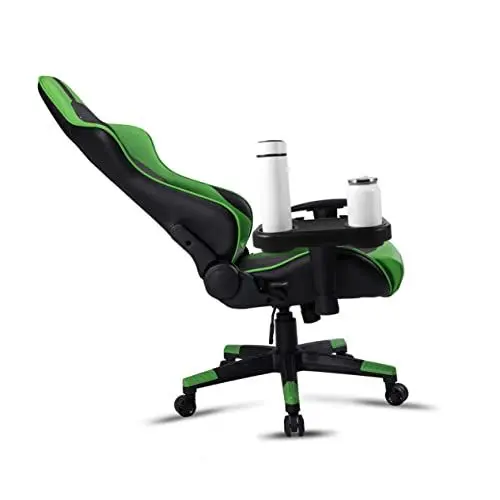 Produktbild: WOONEKY Stuhl Getränke Tablett Kunststoff 4 Tasse Lounge Stuhl Zubehör Outdoor