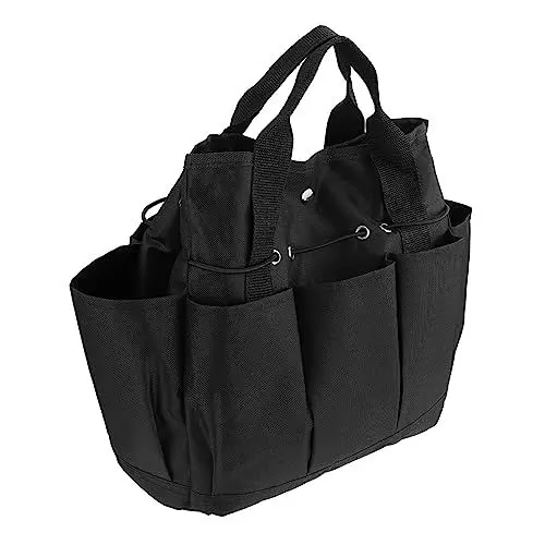 Produktbild: WOONEKY Gartenwerkzeug Tasche Multifunktionale Gartentasche Robuste Gartenwerkzeugtasche Mit Mehreren Fächern Praktische Handtasche Für Gartenwerkzeuge Ideal Für Rasenpflege Und Gartenarbeit