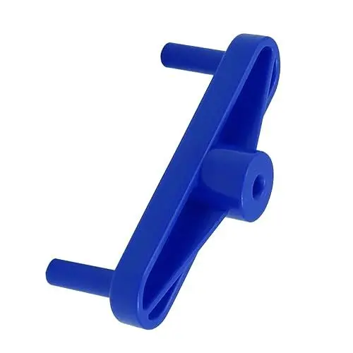 Produktbild: WOONEKY Holzbearbeitungs-markierungslehre Abs-kunststoff Lochpositionierer 92 Mm Abstand Schwalbenschwanz-anreißnadel Für Schreiner