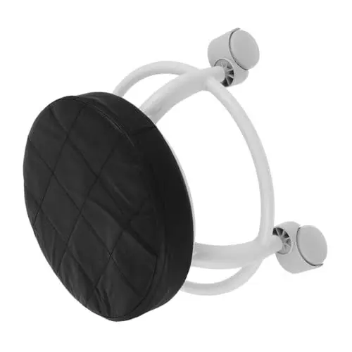 Produktbild: WOONEKY Kompakter Rollhocker Mit Rädern Ergonomischer Hocker Für Schönheitssalons Pediküre Und Spa Stabil Und Komfortabel Für Vielseitige Anwendungen