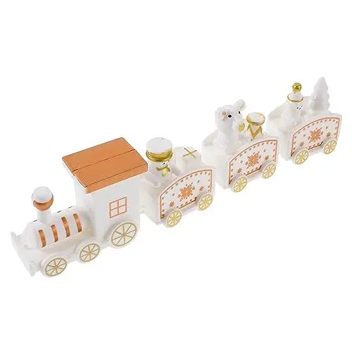 Produktbild: WOONEKY Zug Spielzeug Weihnachten Dekorative Requisiten Weihnachten Shop Fenster Dekoration Weihnachten Schmuck Weihnachten Decor