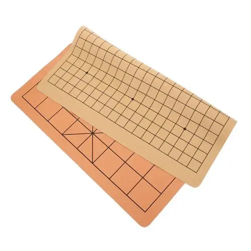 Produktbild: WOONEKY Faltbare Pu-schachbrettmatte Schachbrettspiel-zubehör für Chinesisches Schachspiel Marmor-Schachbrett Zum Aufrollen