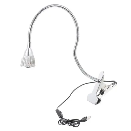 Produktbild: WOONEKY Klemmleuchte Aus Aluminiumlegierung Nachttischlampe Schreibtischlampen Zum Anklemmen Usb-schreibtischlampe Nachtlampe Zum Lernen