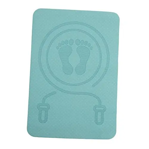 Produktbild: WOONEKY Sprungmatte Yoga Sport Nicht- Bodenmatte Für Den Außenbereich Gymnastikmatte Zum Springen Outdoor-trainingsmatte Komfortabel Multifunktional Übungsseil Fitness Tpe Extra
