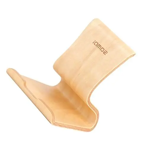Produktbild: WOONEKY Telefonständer Desktop-Ständer Handyhalter Für Schreibtisch Desktop-Handyhalter Desktop-Telefonständer Handyhalterung Handyhalterung Handyhalter Handyhalter Beige Holz Handyständer