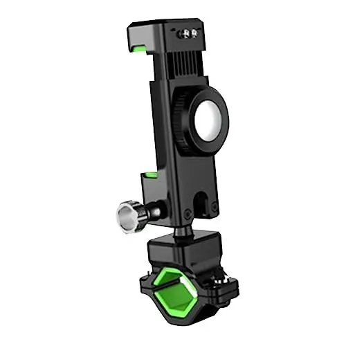 Produktbild: WOONEKY 1pc Halterung Bike Schütteln Stand Abs Mit Kompass Für 4-6 Zoll Keine Licht Grün