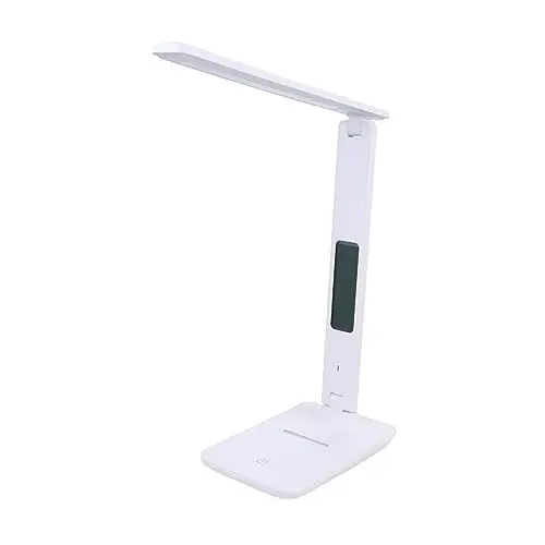Produktbild: WOONEKY -leselampe Mit Alarm Kalender Temperatur Für Schlafzimmer Wohnzimmer Bürolampe