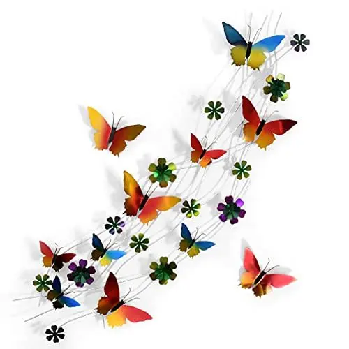 Produktbild: World Art Blumen und Schmetterlinge