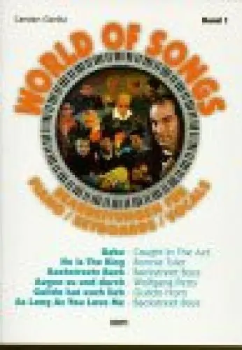 Produktbild: World of Songs, Piano & Keyboards, Bd.1, Babe (Caught In The Act), He Is The King (Bonnie Tyler), Backstreets Back (Backstreet Boys), Augen zu und durch (Wolfgan
