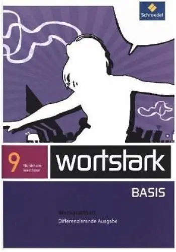 Produktbild: wortstark Basis - Differenzierende Ausgabe für Nordrhein-Westfalen 2012: Werkstattheft 9