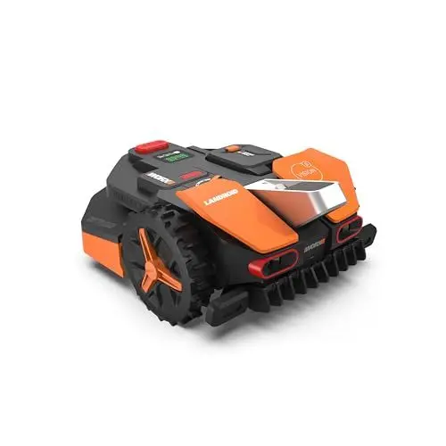 Produktbild: WORX Landroid Vision S250 WR202E - Mähroboter ohne Begrenzungskabel für Gärten bis 250m², AI Rasenmäher Roboter (WLAN & Bluetooth, aktive Hindernisvermeidung mit KI-Technologie, Igelschutz)
