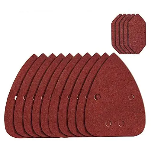 Produktbild: WORX WA2066 Schleifpapier-Set, 15 Stück Gr 80 (10 Schleifscheiben + 5 Fingerschleifer)