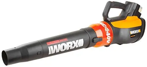 Produktbild: WORX WG569E.9 40V Akku Laubbläser Turbine, Luftstrom 10.5 m³, Blasgeschwindigkeit 160 km/h, ohne Akku, Ladegerät und Zubehör