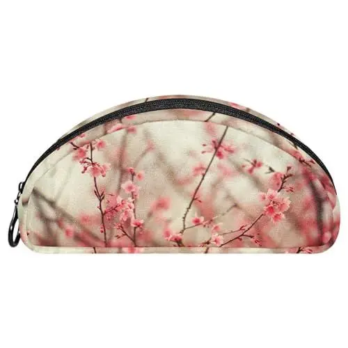 Produktbild: WOSHJIUK Federmäppchen,kleines Federmäppchen,Blume Japanische Kirsche,Stiftetui