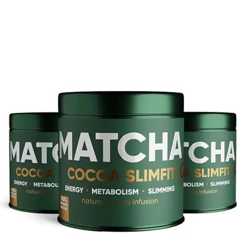 Produktbild: WOW TEA: Premium Matcha Cocoa SlimFit Tee x 3
