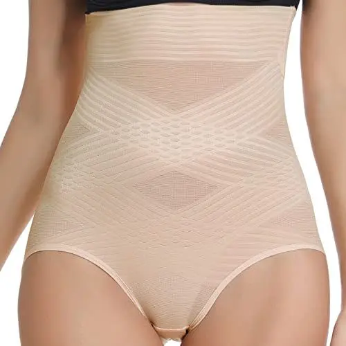Produktbild: WOWENY Unterhosen Bauchweg Damen Hoher Taille Taillenformen Atmungsaktive Slip Miederhose Taillenslip Miederpants Miederslip Shapewear Formslip Bauch